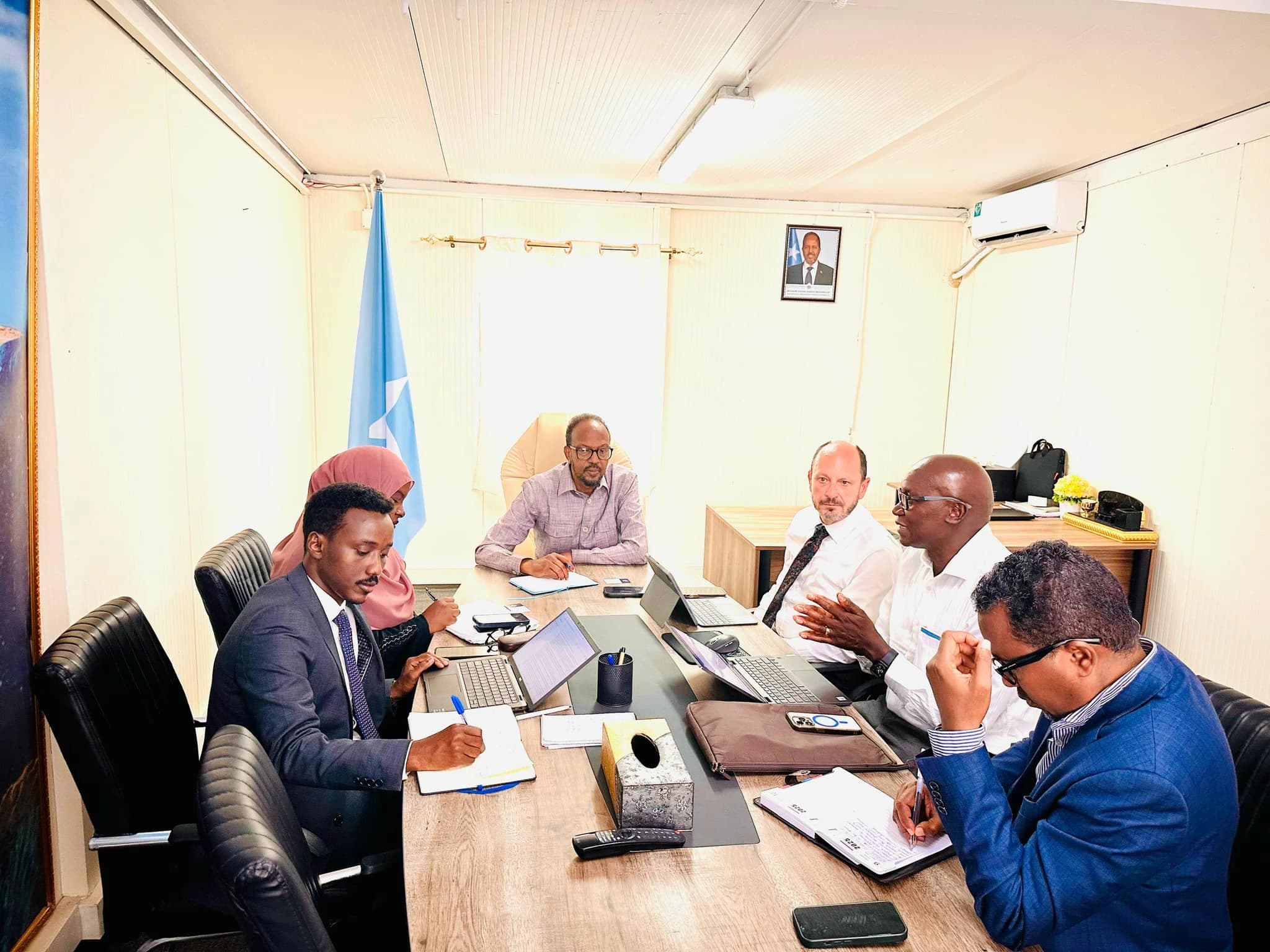Deputy Minister Dr. Saciid Mohamed Ali Engages with DT Global on Green Urban Growth Programme