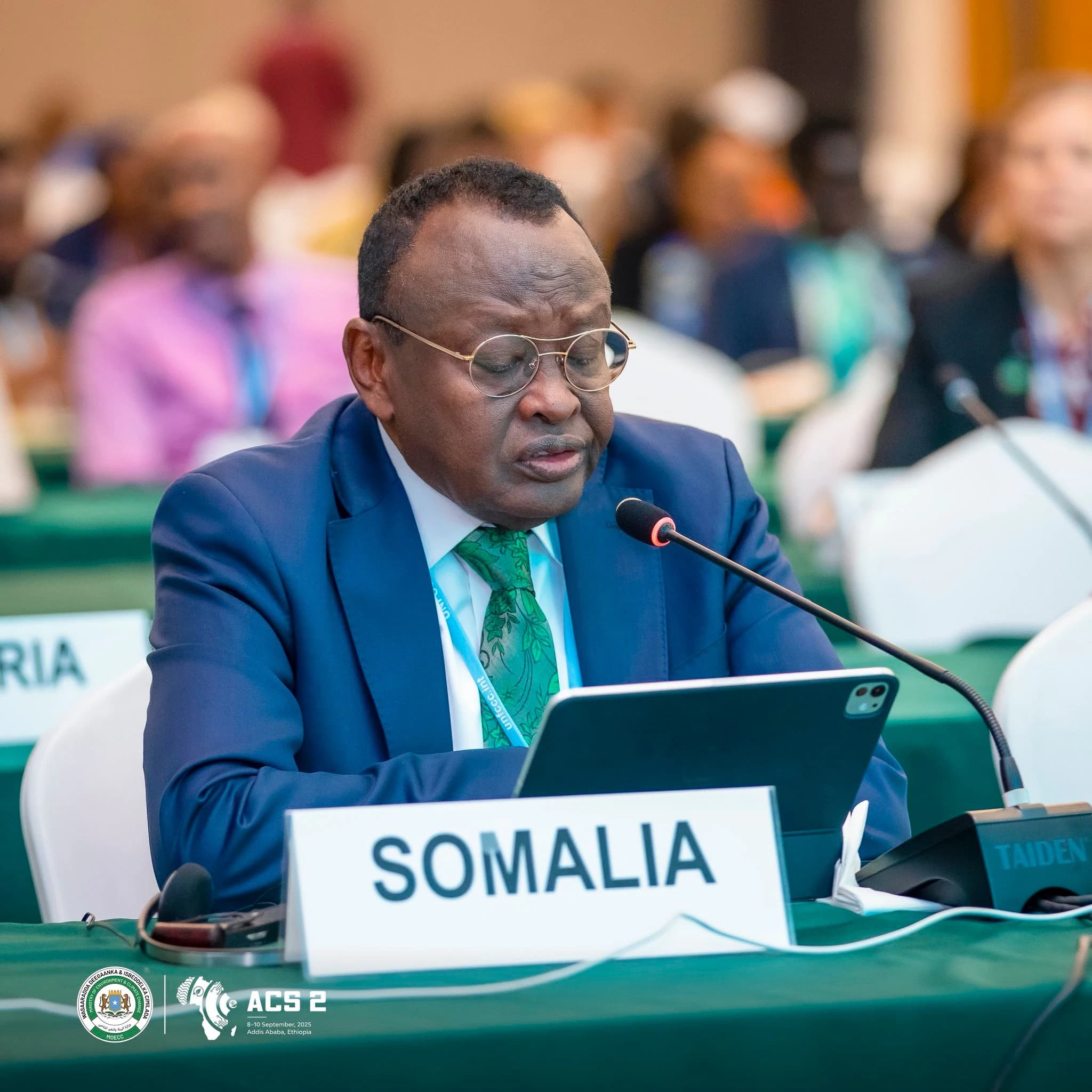 Somalia Urges Greater Global Support for Africa’s Climate Resilience at Addis Ababa Summit