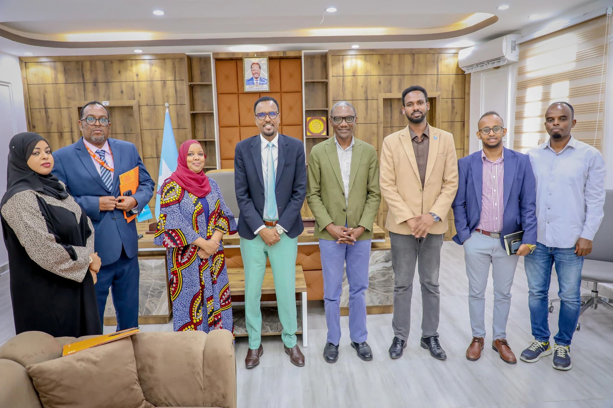 Somalia’s State Minister of Environment Meets CARE International to Boost Climate Resilience and Environmental Cooperation