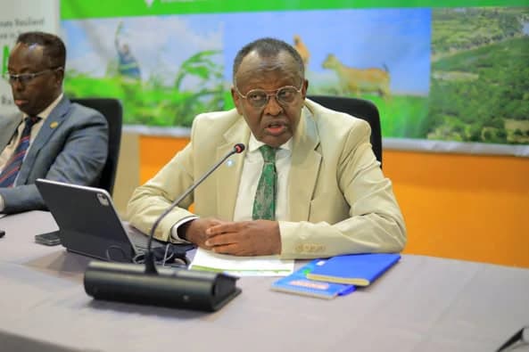 Minister Bashir Mohamed Jama Chairs First Steering Committee Meeting of the UGBAAD Project in Mogadishu