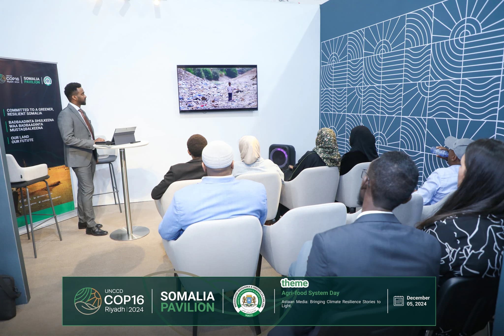 Showcasing Climate Resilience: Stories from Somali Communities at COP16Riyadh